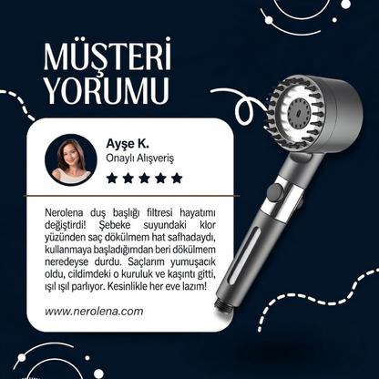 Nerolena Filtreli Duş Başlığı